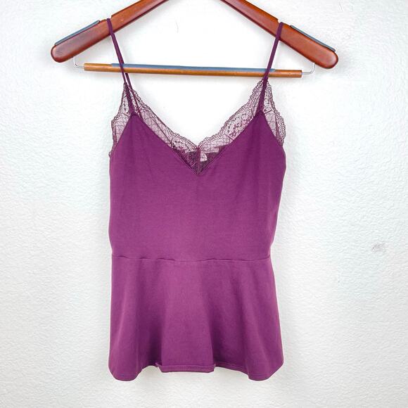 Express One Eleven Tops - Y2K 90s Express Cami Tank Sz S Lace Fairy Grunge Whimsigoth Delicate Feminine